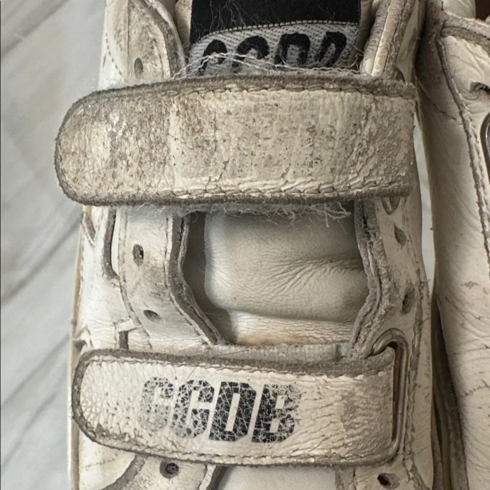 Golden Goose Kids Superstar touch strap sneakers size EU 29 size US 12 - Picture 8 of 14